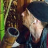 At a plant store on 96th and Broadway, Kocher looks for long, straight bamboo sticks to use in his bubbling. Kocher says he has put a lot of time and effort into refining his bubbling technique, sometimes to the resentment of the bubblers who got him started, but never innovated themselves.