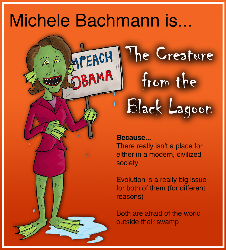 Bachmann Poltical Halloween